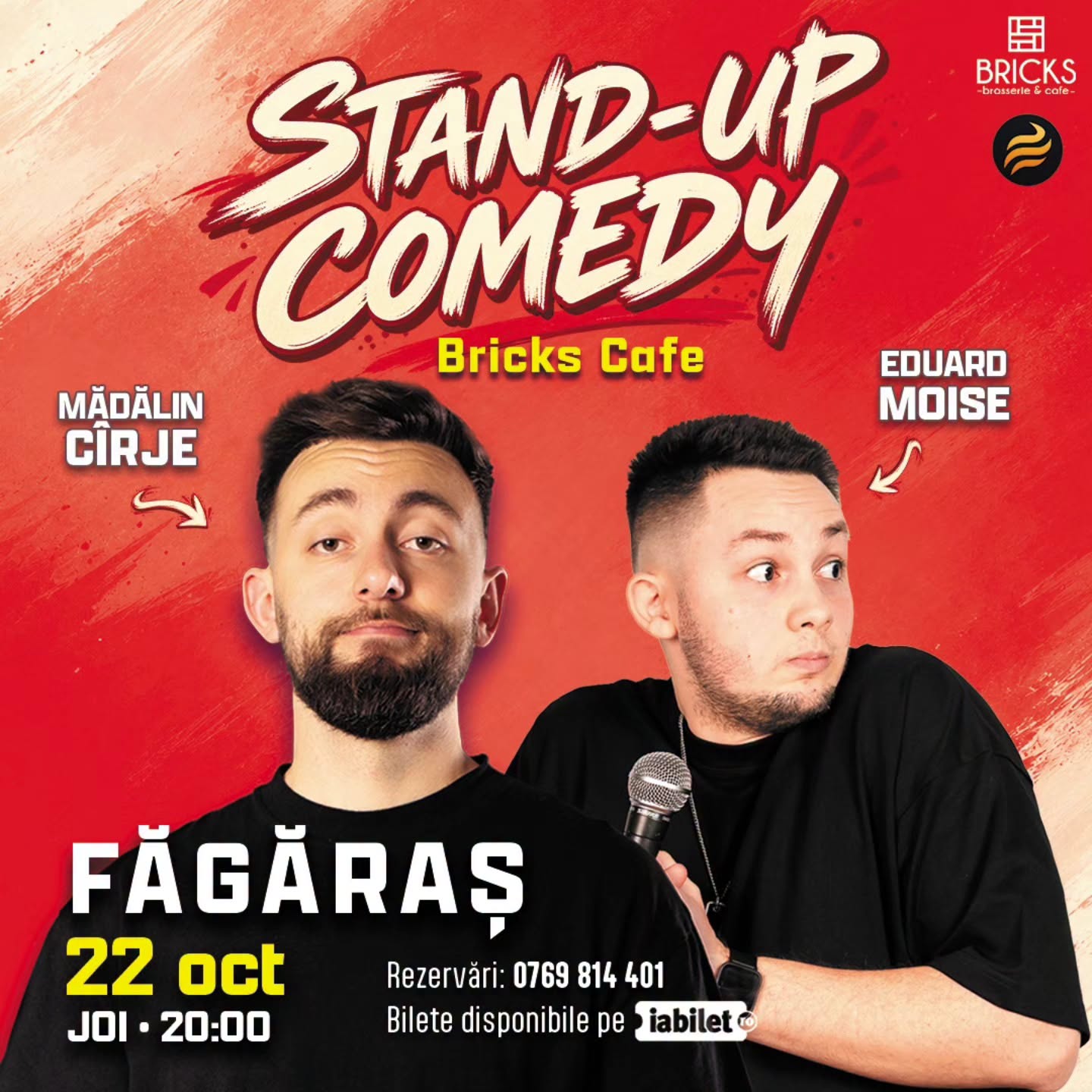 Stand-up Bricks Cafe