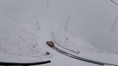 S-a închis circulația pe Transfăgărășan din cauza condițiilor meteo